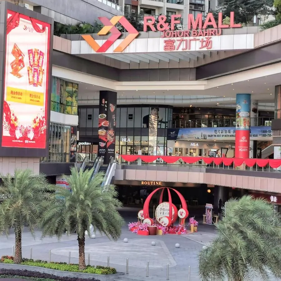 Jb City Ciq-R&F Shopping Mall Apartment Johor Bahru